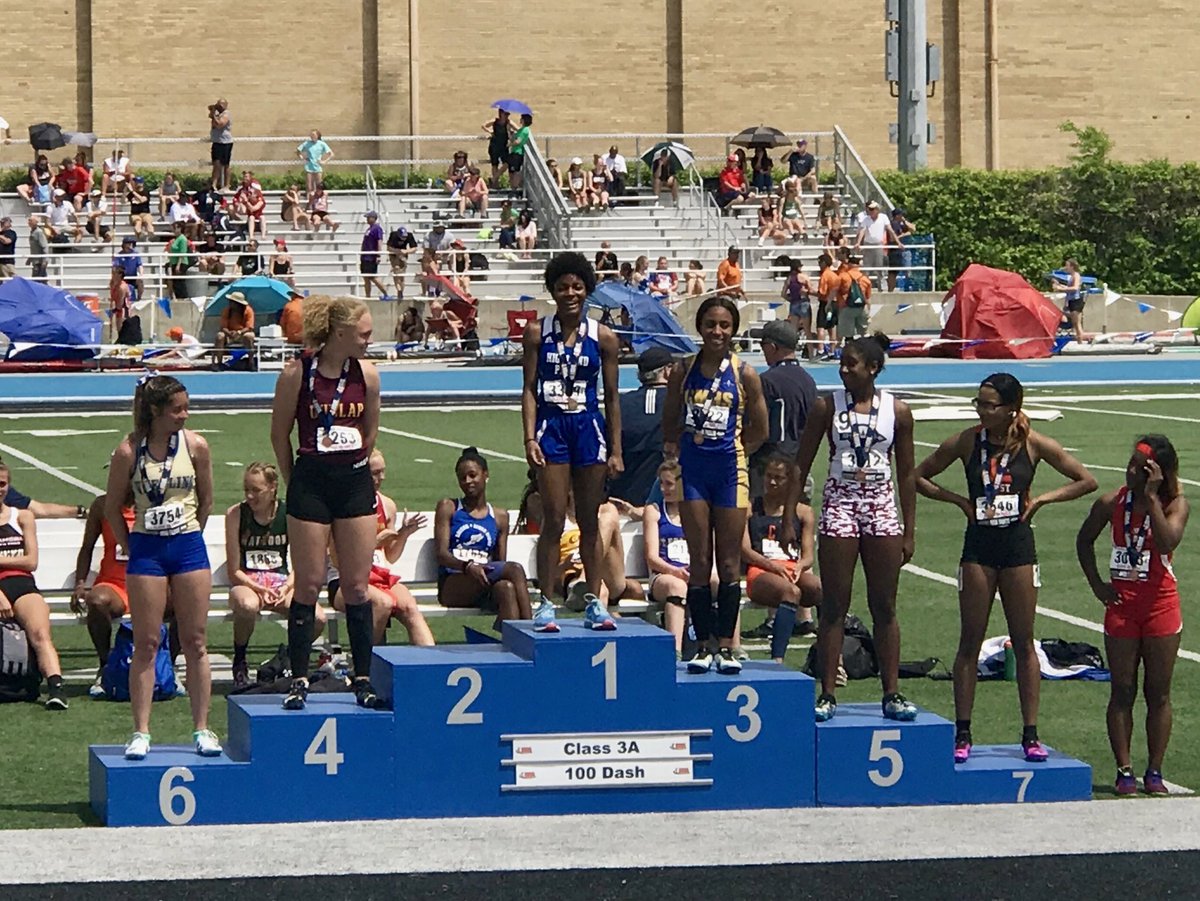 She looks great on top of the podium!