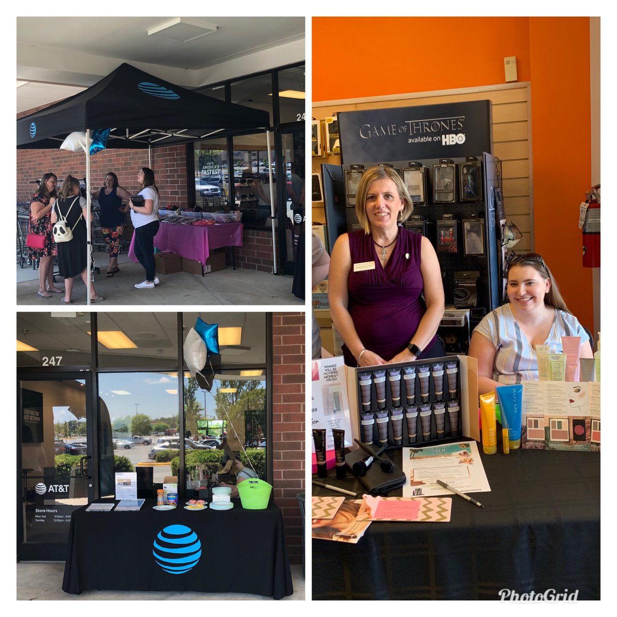 Ladies Day at Ca$hbury!! Had a great time pampering our customers &amp; mingling with local #marykay #avon &amp; #lularoe #smallbiz owners! #dtv #fiber #TheForce <a href="/ChrisSerina/">Christopher Serina</a> <a href="/AdamMRagab/">Adam M. Ragab</a>