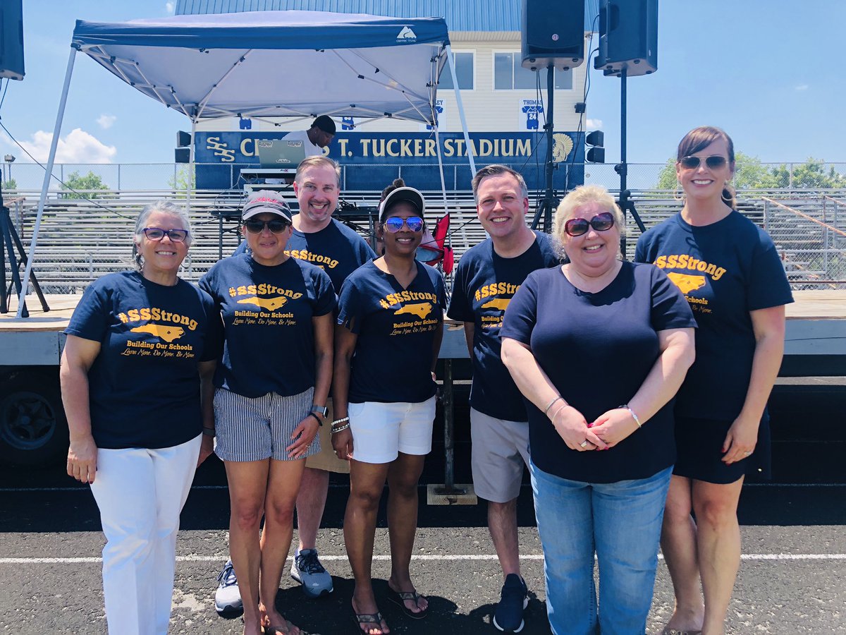 Third Annual #SSStrong Day! It was hot but FUN! Thanks to all who came out! I ❤️ living and serving in our community!! #dynamicdolphins