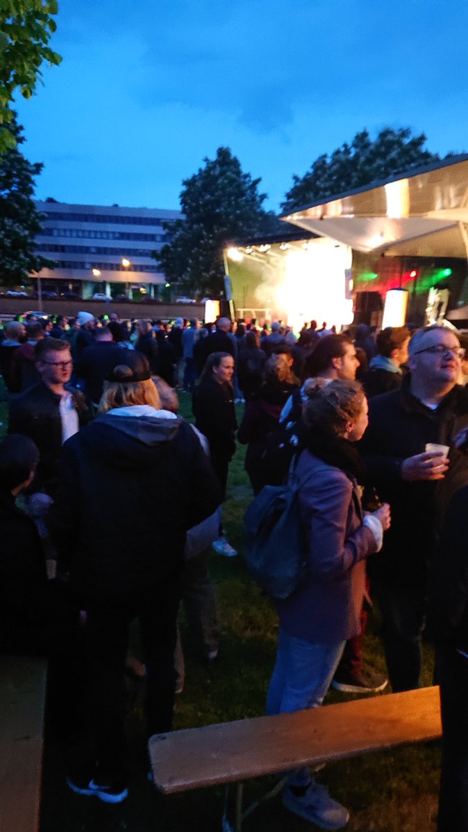 Die #party auf der Saarwiese ist in vollem Gange! #saarklangFestival #Saarland #saarbrücken #openair