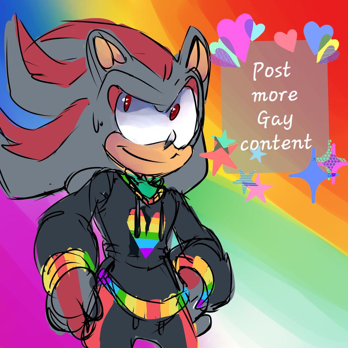 Kiwikimini's tweet image. Oh i'm losing followers over gay content- time to-
