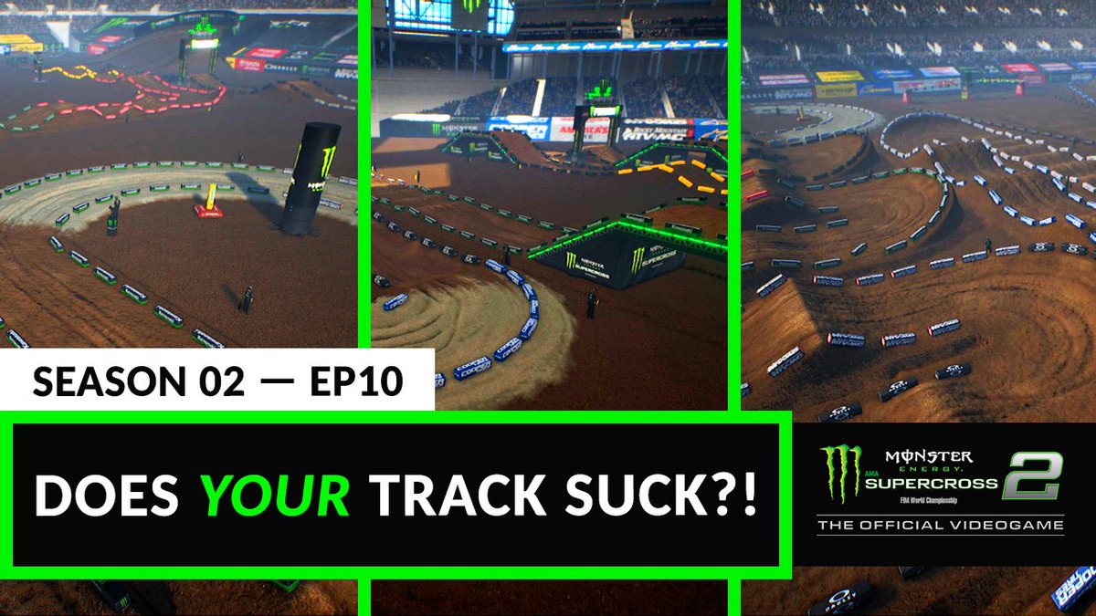 windham151's tweet photo. ⭐️NEW EPISODE!⭐️
Does YOUR Track Suck? | Supercross The Game 2 
🎥: https://t.co/oNS2jPOVmx

#Supercross2TheGame #DYTS #trackeditor #customtracks #supercross #sx #track https://t.co/kwellmsSSq