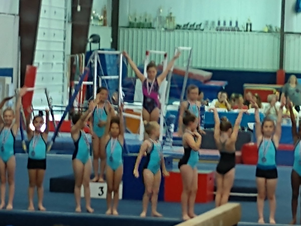 JoeTski's tweet photo. Shawn played ice hockey in the morning, met world champion, Morgan Hurd, then took 1st place at the gymnastics competition this afternoon! #GoodDay https://t.co/BXbcMopusW