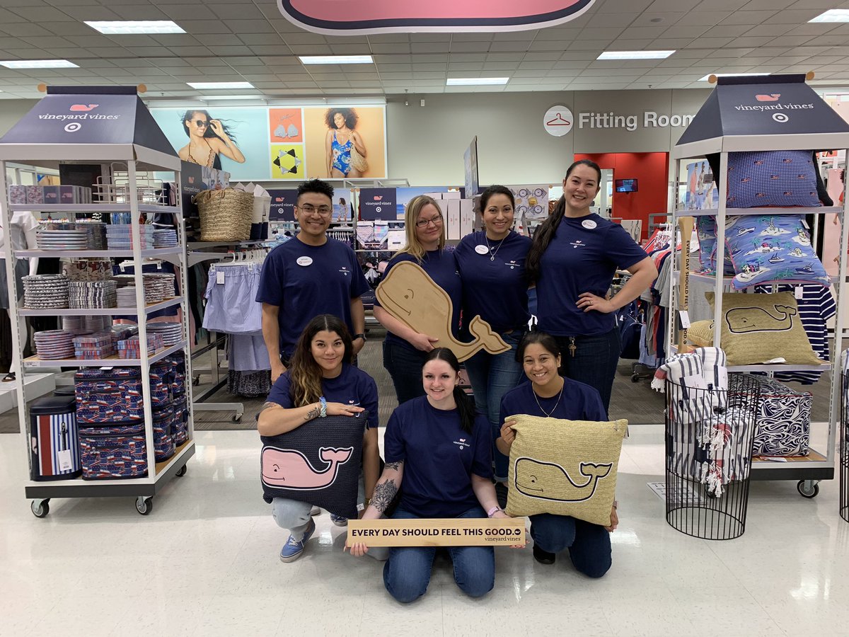 It’s here, it’s here!! Come and exclusive Vineyard Vines. #riverdale #vineyardvinesforTarget #T1753