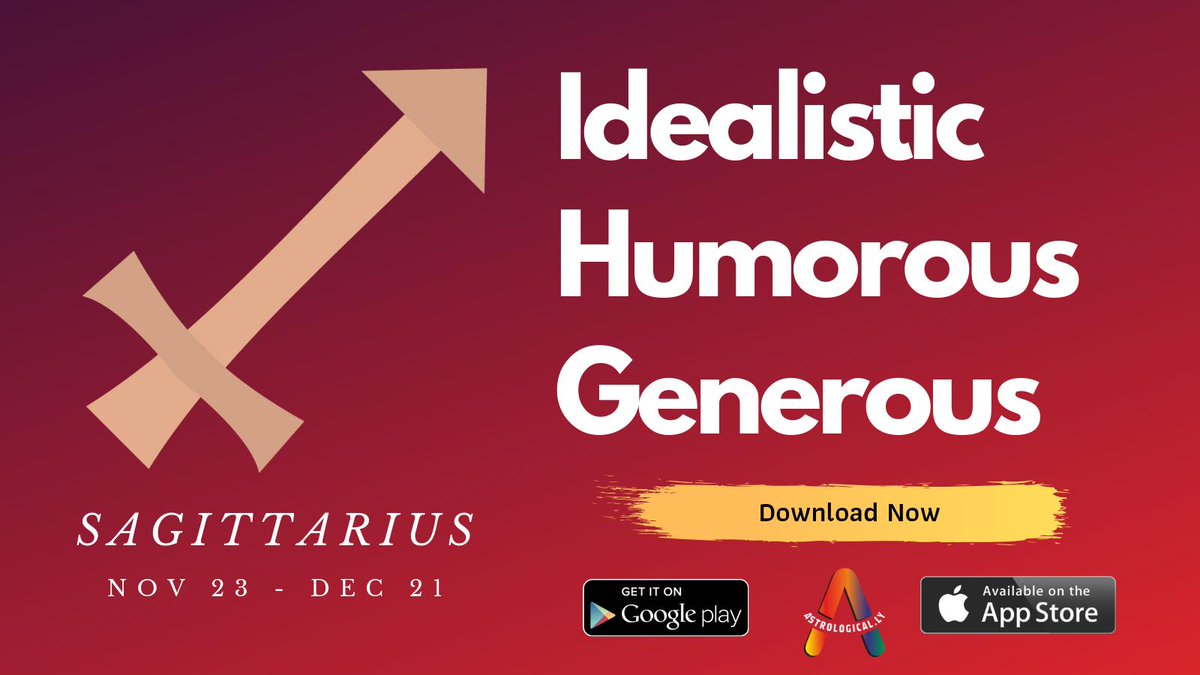 Astrological_ly's tweet photo. Are you a #Sagittarius... You have some awesome characteristics

Download Astrologically App https://t.co/XIBWgTCAtn and know what your #Zodiac saying about you...

#Astrology #Horoscopes #DailyHoroscopes #IamSagittarius #Saggi @SagittariusTerm @It's a Sagittarius Thing https://t.co/Q5lRY5LsZL