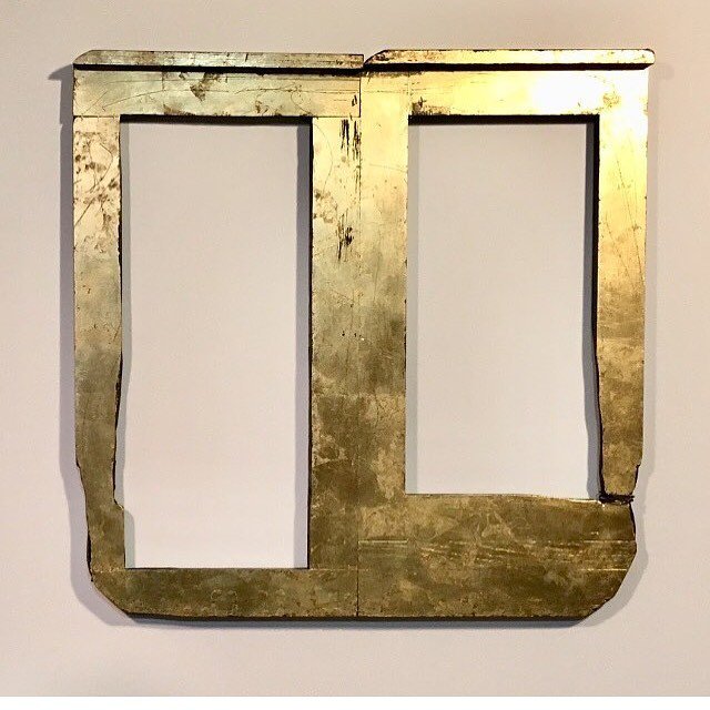seasoncz's tweet photo. Nicole Guerrera, Window (Untitled Three), 2018, gold leaf and wire on wood, 30 x 30 inches, from her recent show at Tela Real. @shadowfleas #nicoleguerrera @tela.real #closedwindows #season #seattle https://t.co/25drTPafub https://t.co/yxCAfaKW7m