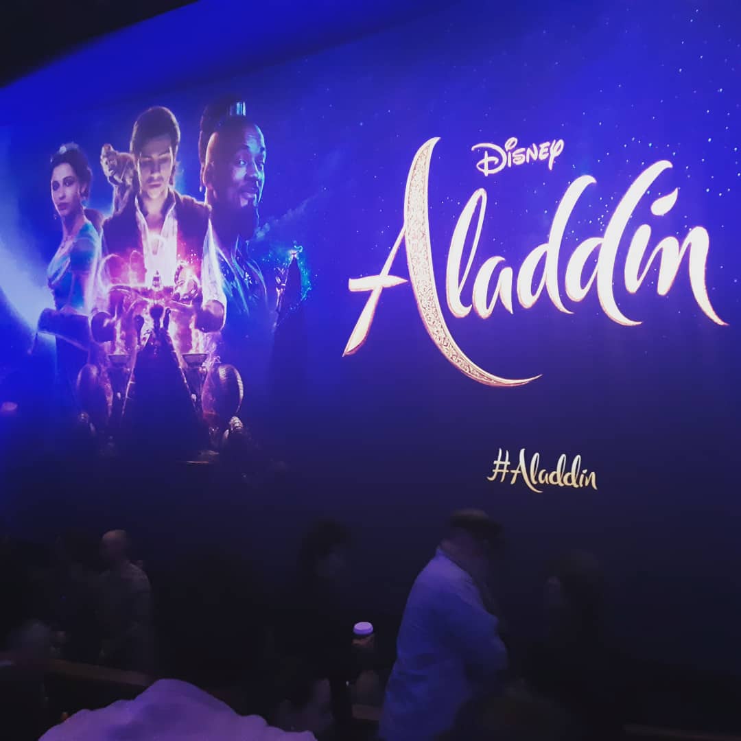 jesskleslau's tweet photo. First Disney credit! :o Well done Team Aladdin! 🌟🍿🙌❤😊 #2danimation #london #aladdin #disney #crewscreening https://t.co/etIFtXcYav