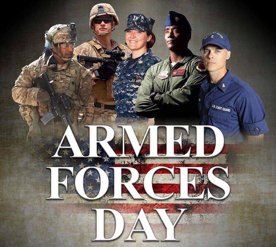 AFNtelevision's tweet photo. 🇺🇸Happy #ArmedForcesDay to #ServiceMembers around the 🌍
On behalf of our broadcast/media partners... We are honored to be a part of the @DeptofDefense mission OVERSEAS: delivering #ATouchOfHome via Sports, Entertainment, & News on the American Forces Network 📡📺 https://t.co/1cWyPwcoIM
