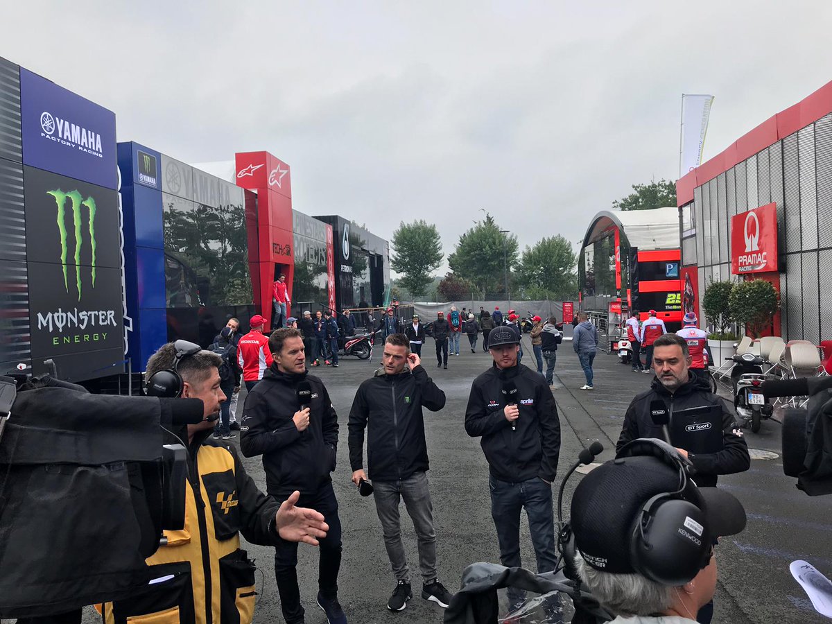 ClintonMerch's tweet image. Day 2 at the #FrenchGP in Le Mans. Great turn out and the excitement is building for tomorrow's races #MotoGP #ClintonEnterprises #OfficialMerchandise