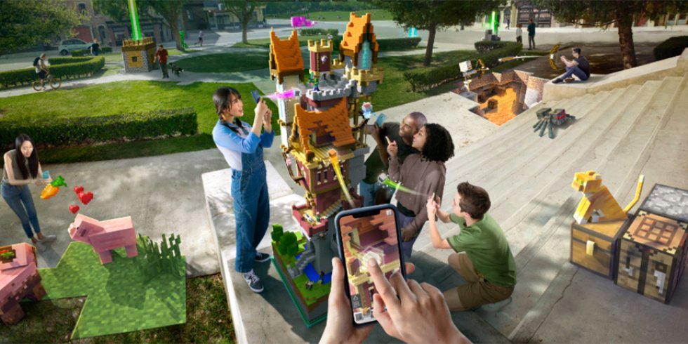 MilouTech's tweet photo. Existing news yesterday when Minecraft Earth was announced, both from a  (AR)-gaming perspective but also from a technological view. Also,  congrats on becoming the best selling video game ever @Minecraft 🎁 https://t.co/47uDaAy7lr  #AugmentedReality #Azure https://t.co/DC3qVU5EB7