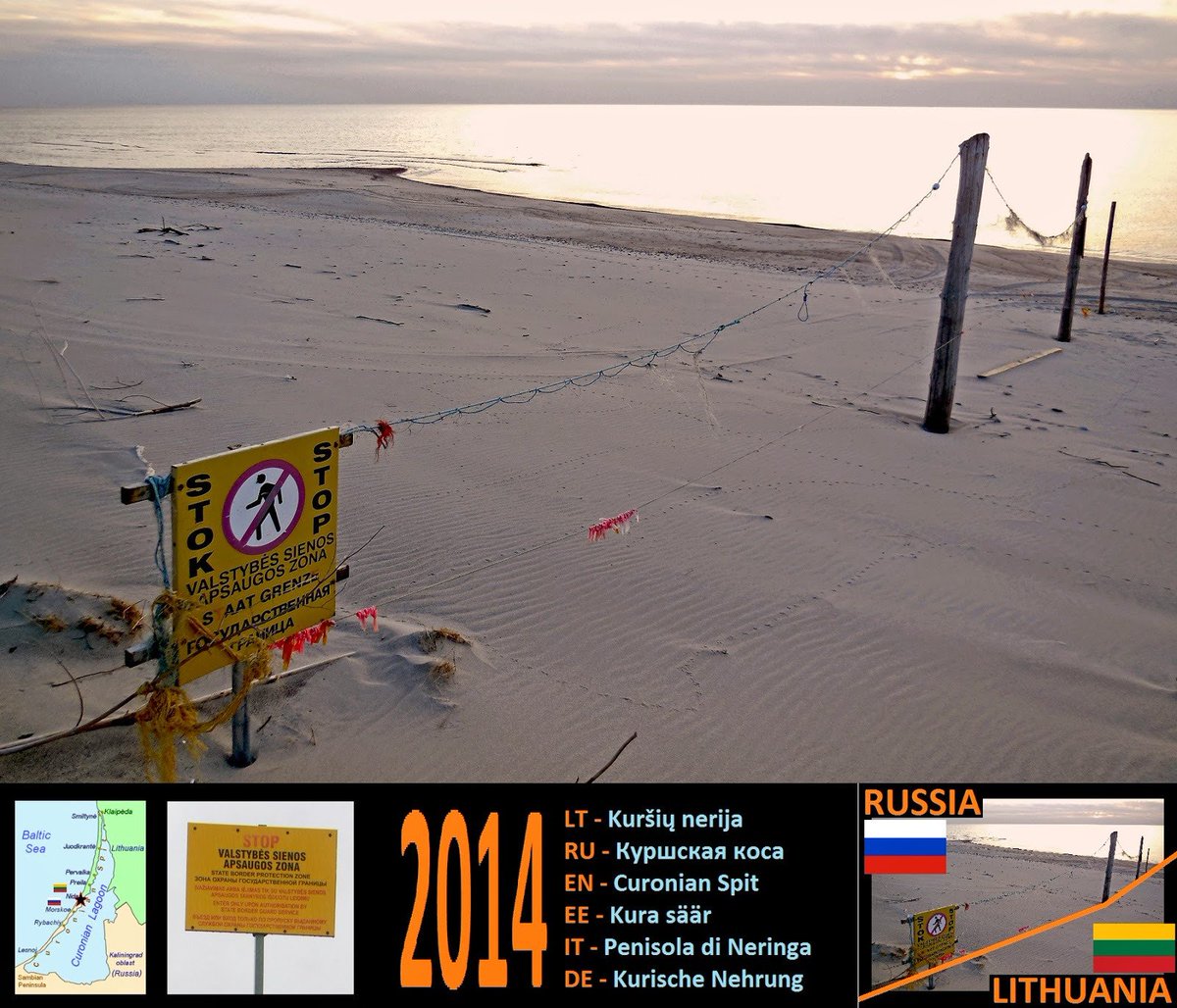 Pillandia's tweet image. International border between Lithuania and Russia (2014).
pillandia.blogspot.com/2015/09/2014-l…

#Riigipiir #Kuršiųnerija #CuronianSpit #Куршскаякоса #KurischeNehrung #Border #Lithuania #Kaliningrad #Königsberg