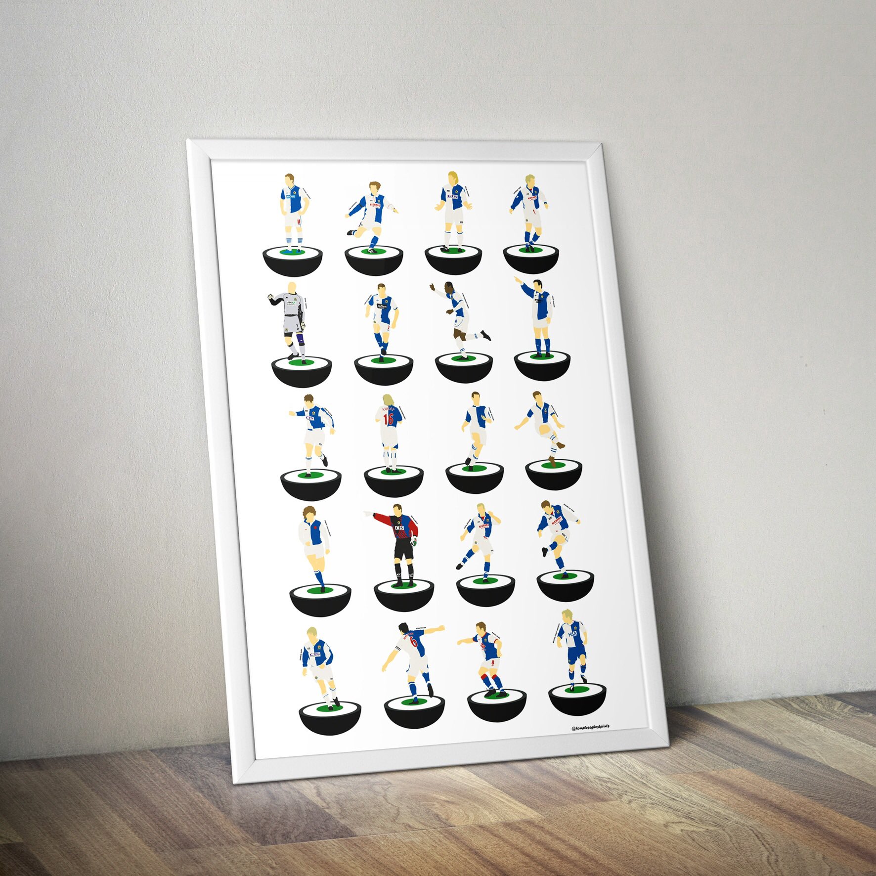 Happy Birthday to Brad Friedel. He features on our Blackburn Rovers legend print   