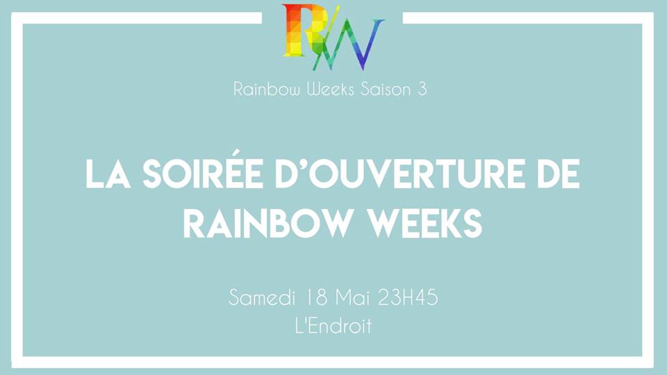 couleursgaies's tweet photo. ► SOIREE D'OUVERTURE

Ce soir, pour le lancement du festival #RainbowWeeks, venez découvrir l’ambiance des soirées 🏳️‍🌈 messines !
Une nuit à ne pas manquer pour danser, se rencontrer et vivre une expérience comme @lendroitmetz sait le faire.

5€ sans conso
12€ avec conso https://t.co/7eIW6QoIYS