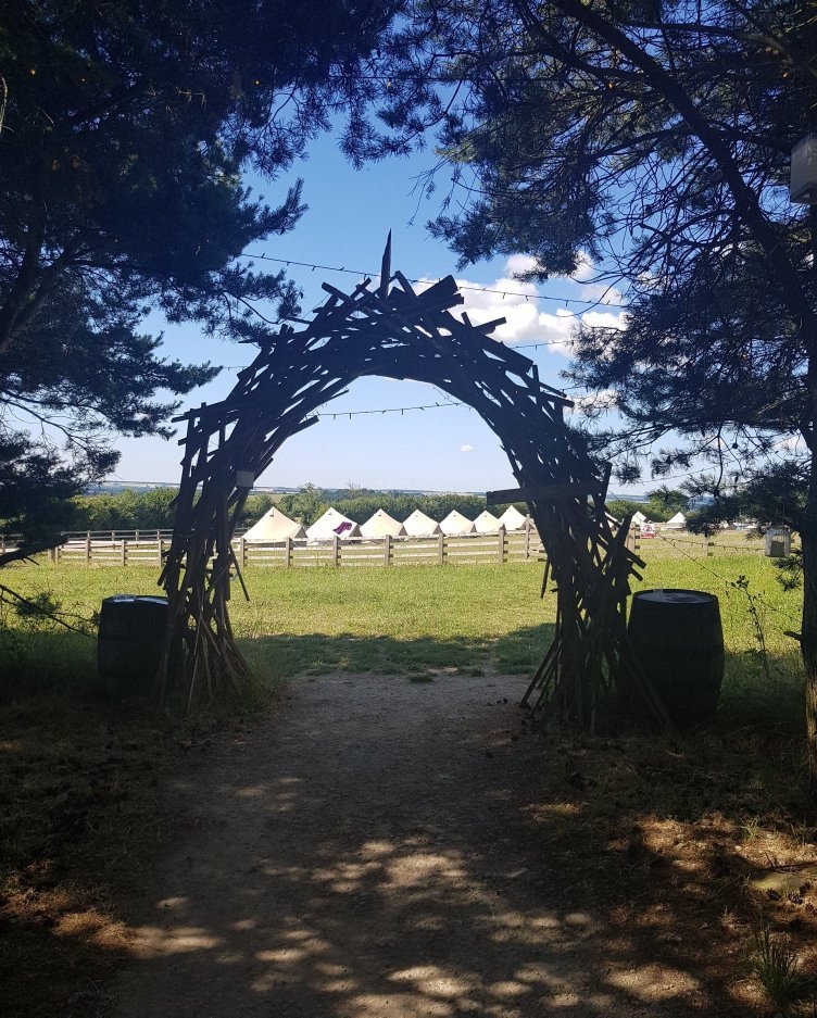 Bells_Breakfast's tweet image. The season is here. Here's hoping for those blue skies again! #belltenthire #yorkshire #weddingseason