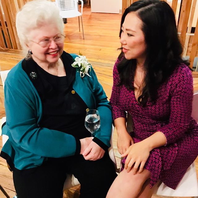 With the venerable Sarah Weddington, the attorney who represented “Jane Roe” in the landmark Roe vs Wade case in 1973. She was only 26 years old at the time and remains to be the youngest person to have argued a successful case at the Supreme Court.
*
In… bit.ly/2Wd3Vi6