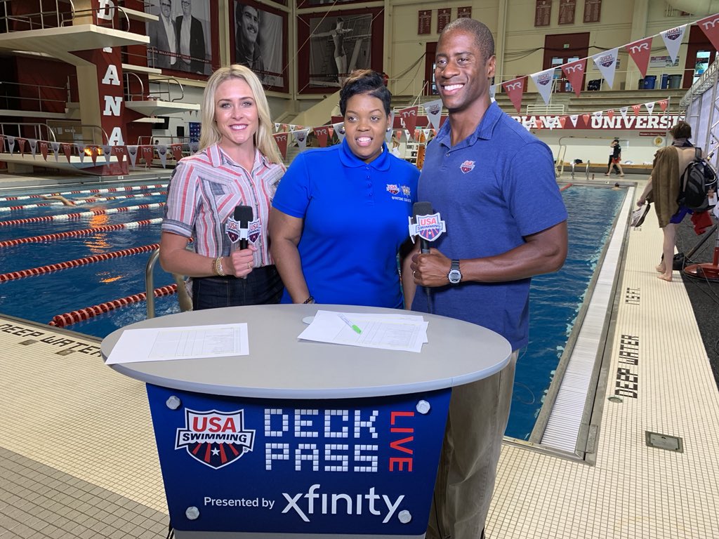 Also, @SGRhoUpdates joins us to talk #Swim1922 initiative &amp; the importance of water safety! 🙌