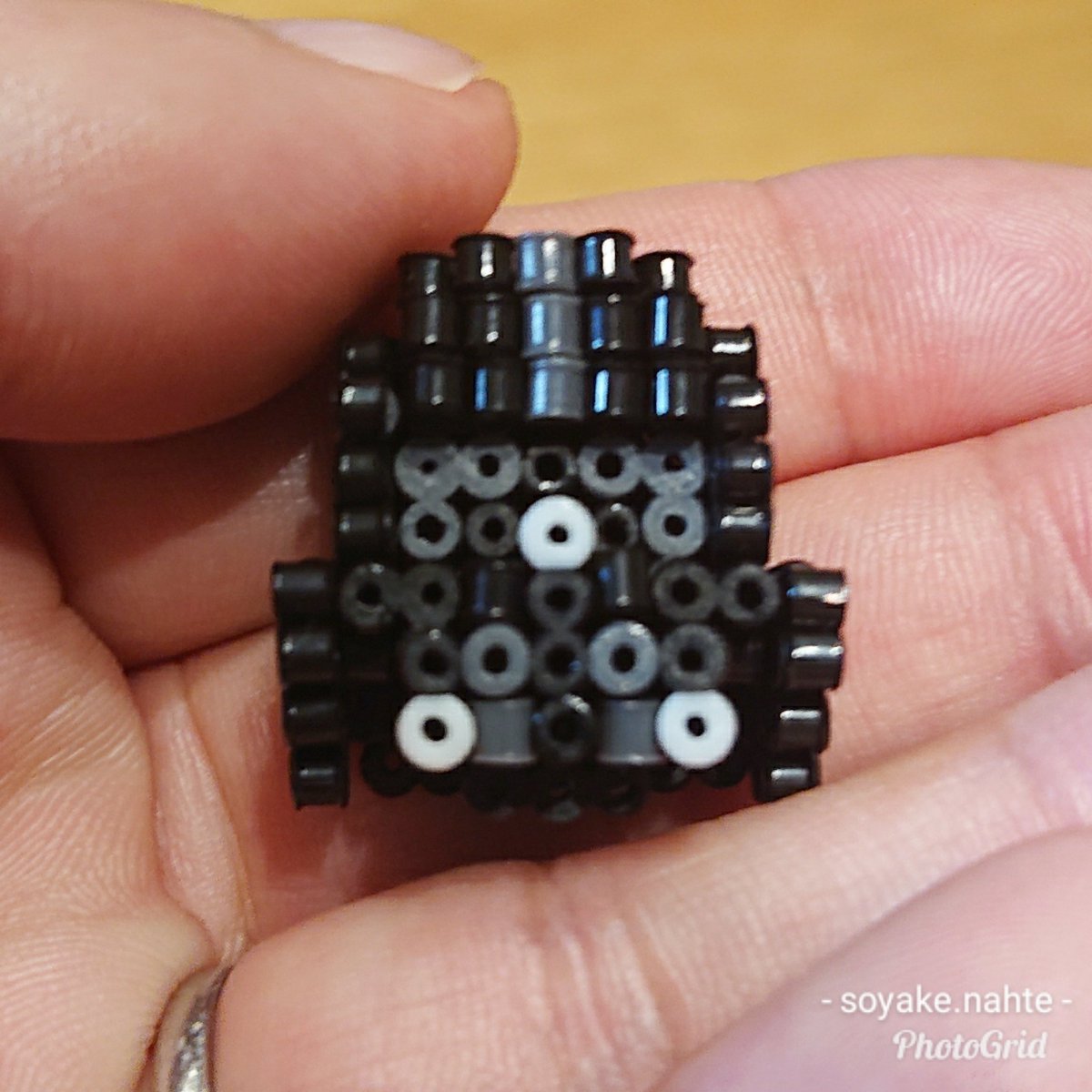 なーて Twitterissa 出来が悪いですけどダース ベイダーです バッチにしたかったんだけどなぁ ナノビーズ アイロンビーズ 立体ナノビーズ 立体アイロンビーズ まぁ 生存報告ということで