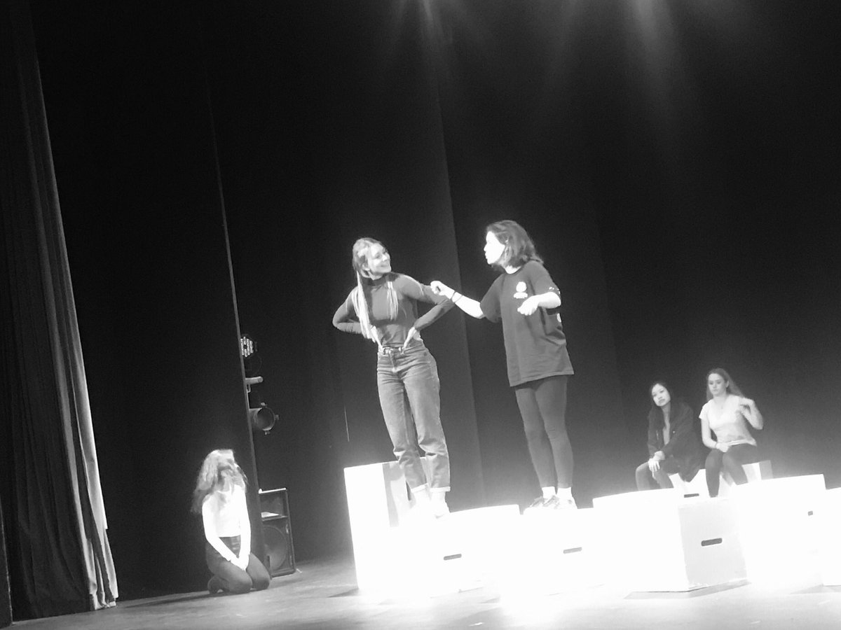 RGSDrama's tweet image. It’s ⁦@RGSDrama⁩ in final rehearsal for tonight’s celebration of winners at ⁦@LDRAMAFEST⁩ and we get to see the Senior winners #theatre #community #dramaarmy