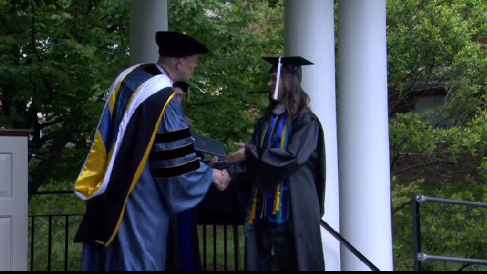 EtownSoAn's tweet photo. Congratulations to @EtownCollege Sociology/Anthropology majors: @ModrakEmily @steph_hanus @destinyrose2133 and James McTighe! It has been an honor to have you as students and we can’t wait to see what you accomplish! 🎉#etown2019 #commencement2019 https://t.co/BqyOZfvtZ9