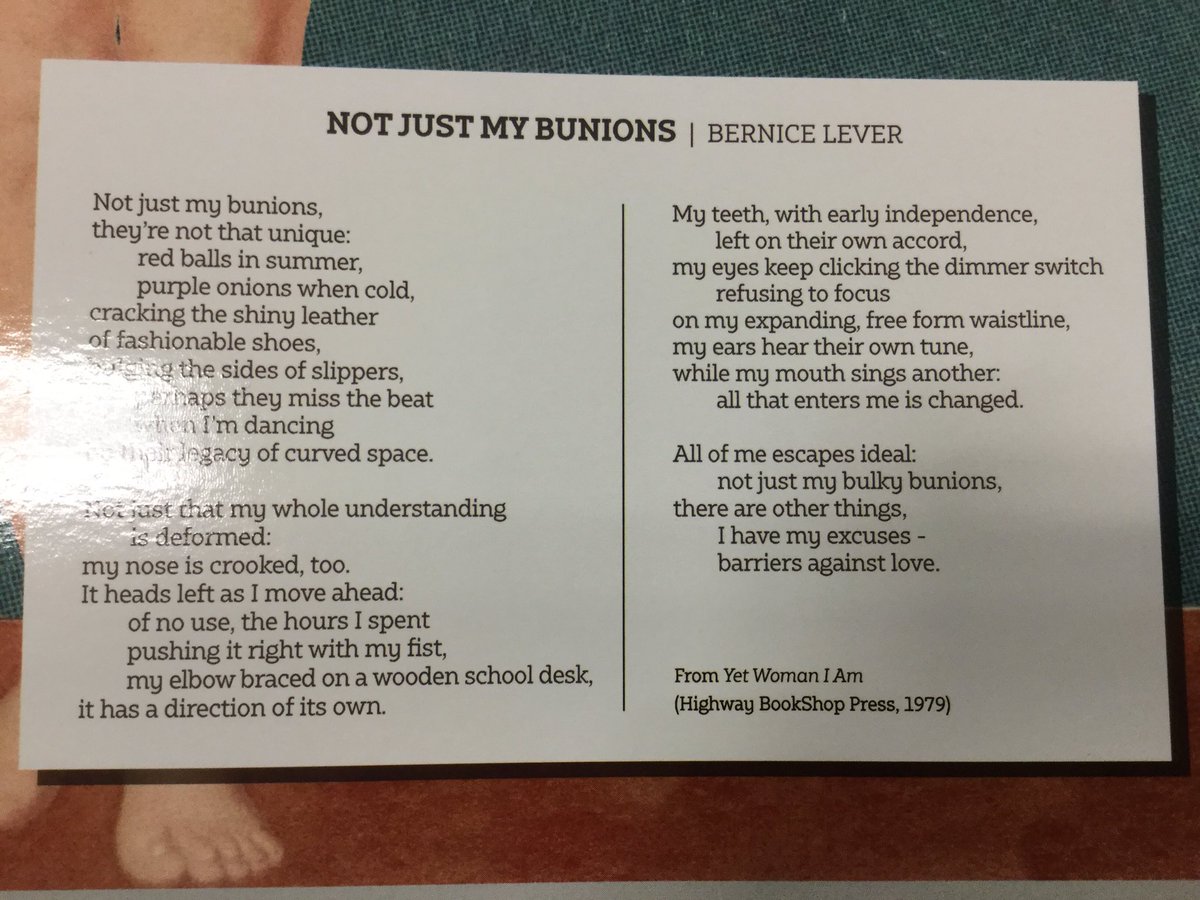 canauthors's tweet photo. Canadian Author member and #CanWrite attendee Bernice Lever (Bowen Island) @BerniceLever https://t.co/aLhwJPRTqW with her award-winning poem ‘Not Just My Bunions’ #CanadianAuthors #WriitersConference #UBC #Vancouver #Poetry https://t.co/Q3H8IEeM6H