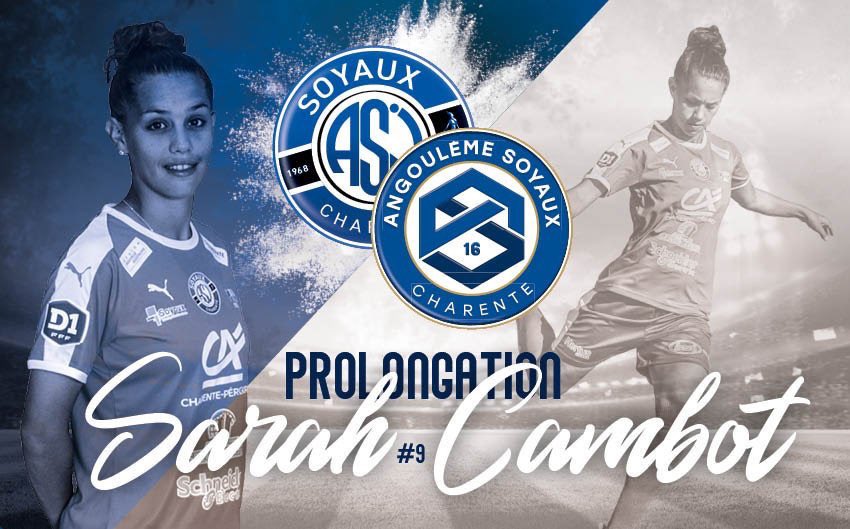 Fin de l’aventure sous le nom l’ASJ Soyaux ! Mais très heureuse de vous annoncer que je serai de la partie, pour la fusion avec Angoulême. #ASC #Soyaux #Angouleme #D1F #National2