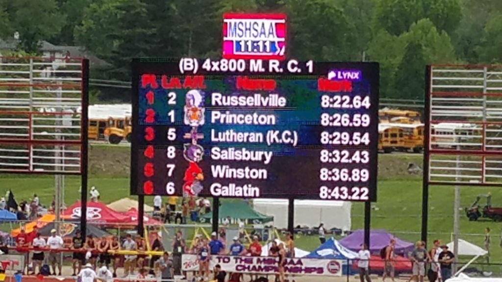 Congratulations 4x800 boys on fourth place finish and new school record of 8:32.43...#SHSPantherNation