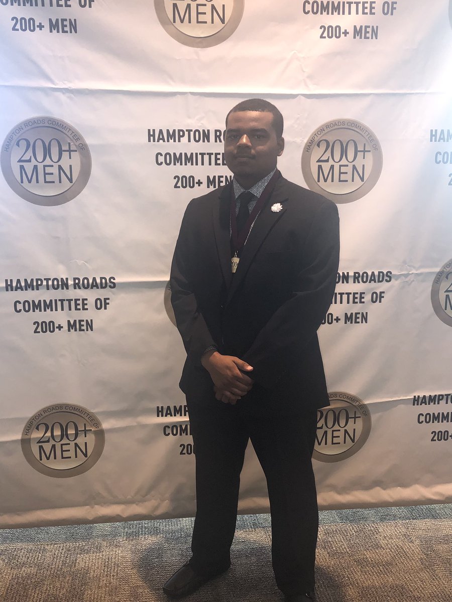 gdhop's tweet photo. My son was recognized by 200+ Men Inc today at their annual breakfast! We are so proud of this young man! #scholar #ramnation #vcubound #engineer https://t.co/Sor2BWXLaG