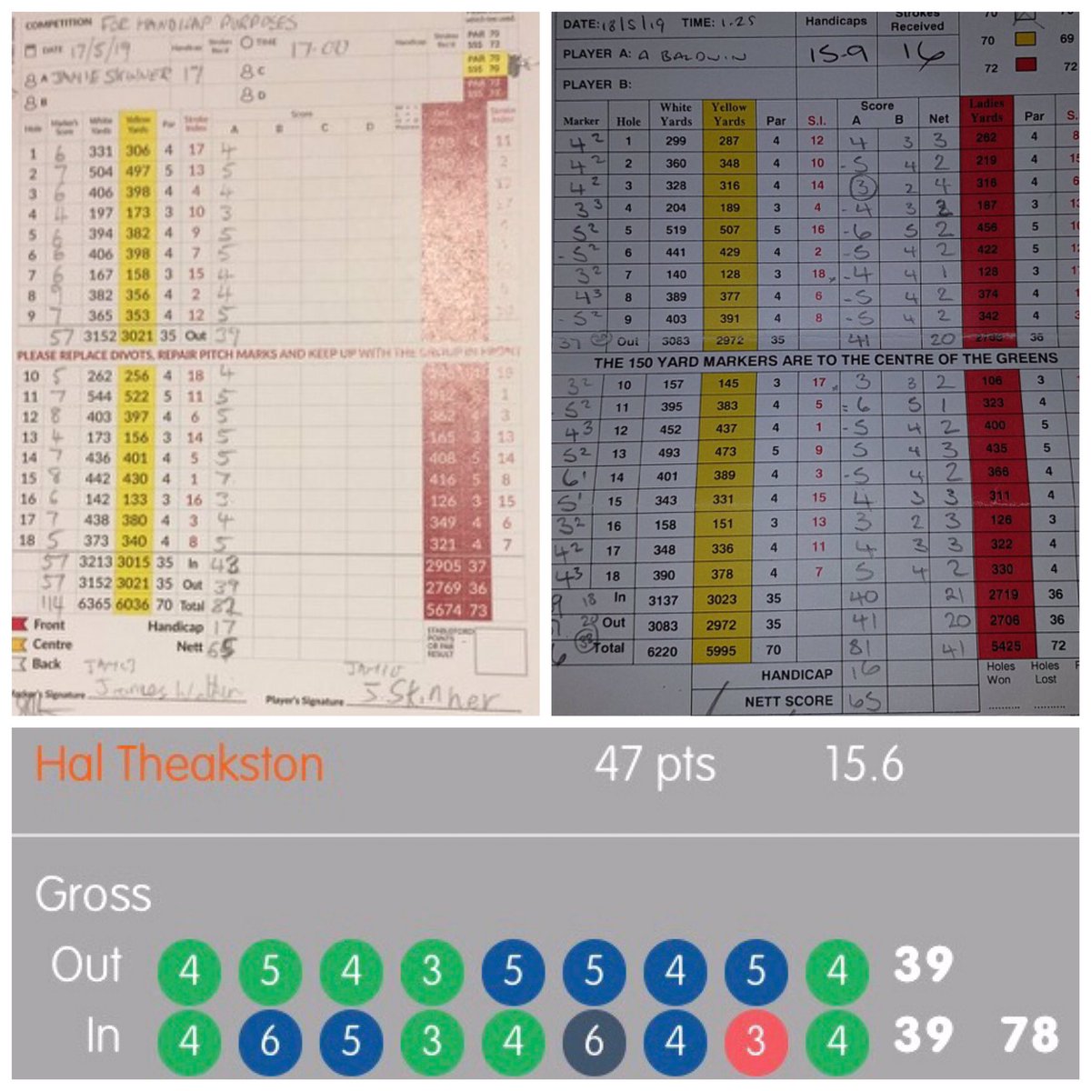 JamesAttheyGolf's tweet photo. Some great golf &amp; rounds at present from our younger squad members @Jamiesk60826697 Hal Theakston @AlfieBaldwin99 great competition between the lads, pushing each other to be the best &amp; improve!!! #SquadMentality https://t.co/QYrV4fbMTE