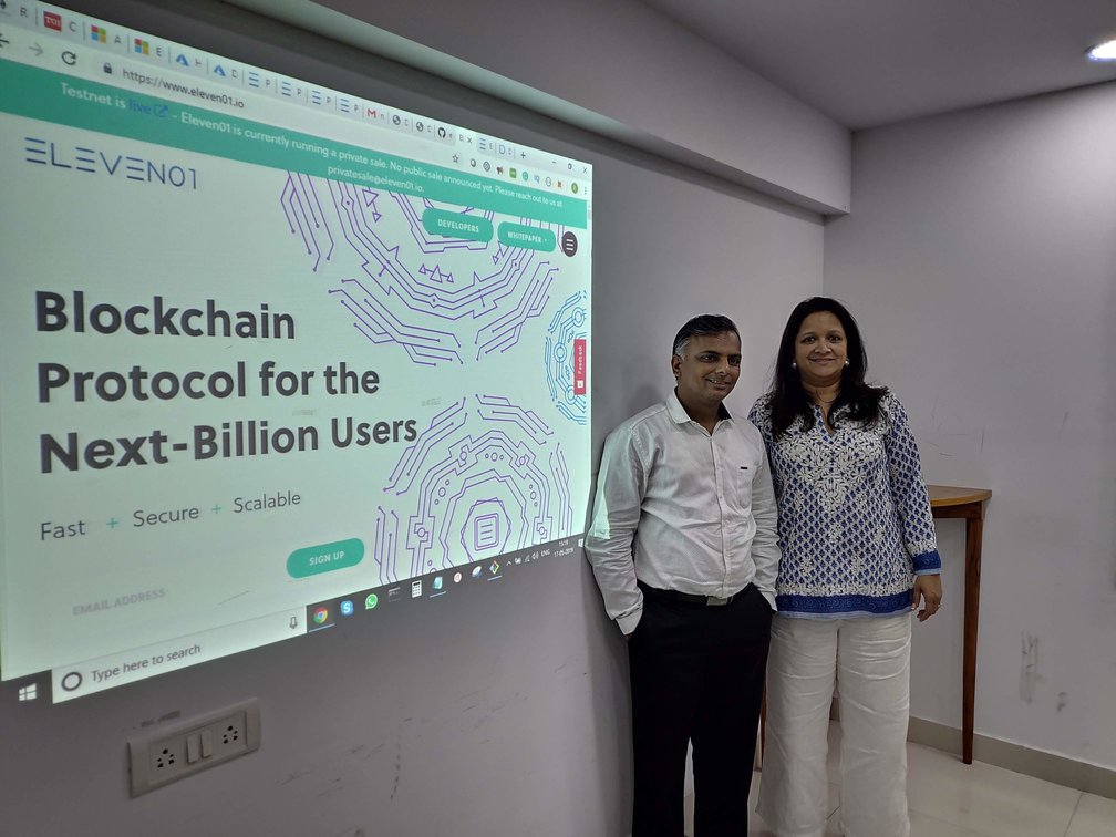 ELEVEN01dotIO's tweet photo. We're STOKED! #Eleven01 is selected for #MicrosoftScaleUpProgram to build our #blockchain ecosystem. We were glad to host @lathika_pai Country Head, #MicrosoftStartup and @Nabeel_Shah_ Program Manager at Eleven01 HQ. Here's to an exciting future!
@MSA_IND @rama14iyer https://t.co/adYqaED9Kv