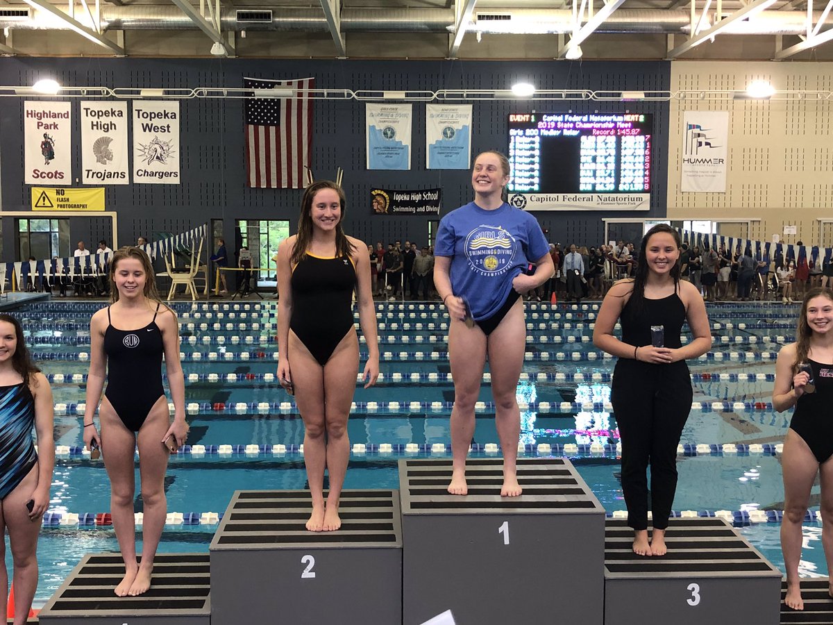 A better photo of Mia on the medal stand. Congratulations!