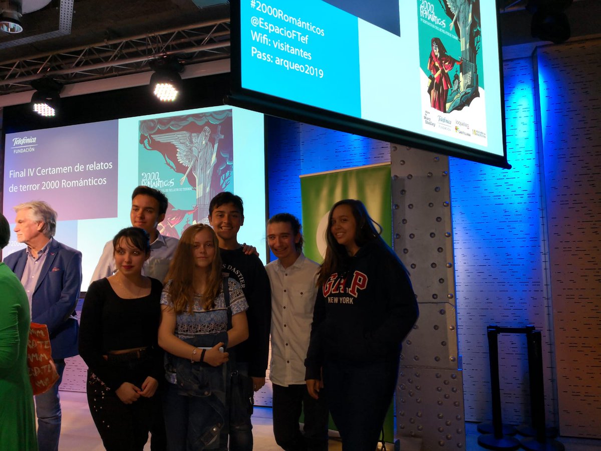 _lainmaculada's tweet photo. Increíble experiencia para nuestros alumnos participando en el concurso literario de @2000Romanticos https://t.co/7Y706pjYfG