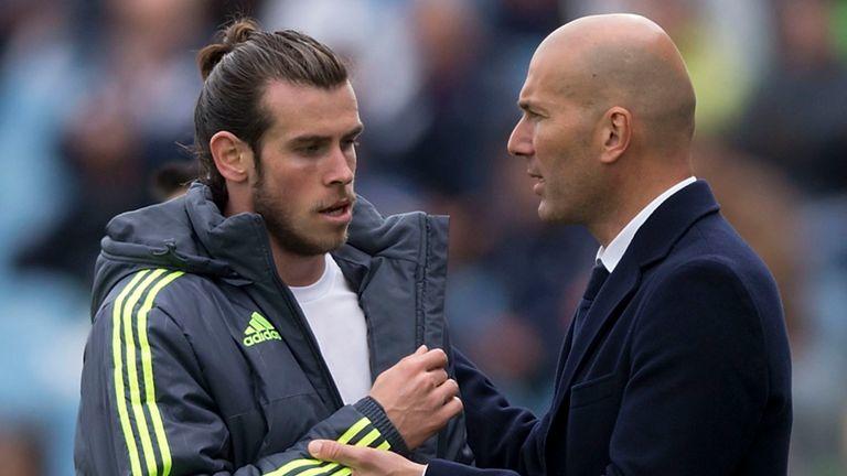 DeadlineDayLive's tweet photo. Zinedine Zidane on Gareth Bale: "We're at the end of the season and next year there'll be changes, but I don't know whether this will be his last game or not." (Source: Sky Sports) https://t.co/l0v3yJFzuM