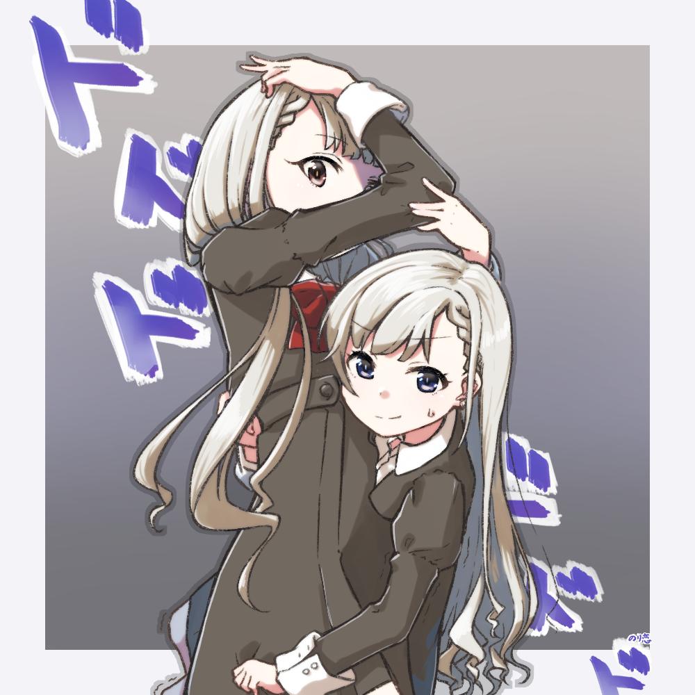 ジョジョ立ち久川姉妹
「祝福しろ」
#デレマス 
