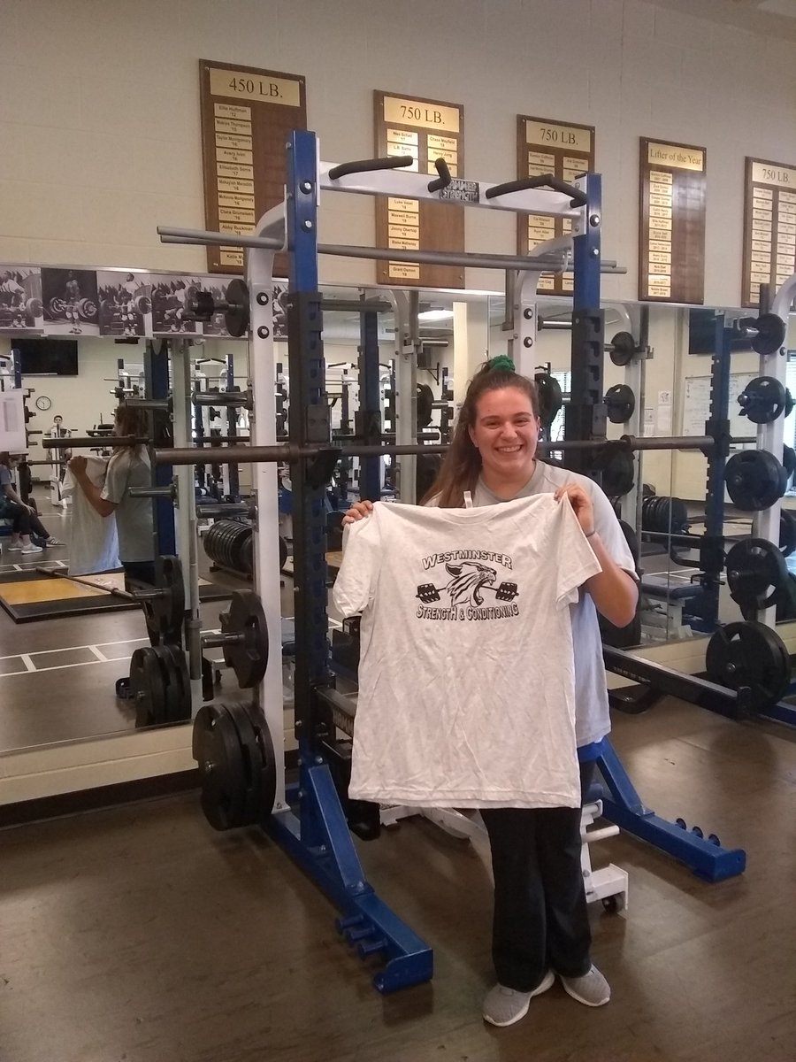 WCAPower's tweet photo. CLUB ALERT: Congrats to Sabrina Granata on becoming the newest member of the 450lb club! So proud of your hard work! https://t.co/XLBtGZWjMX