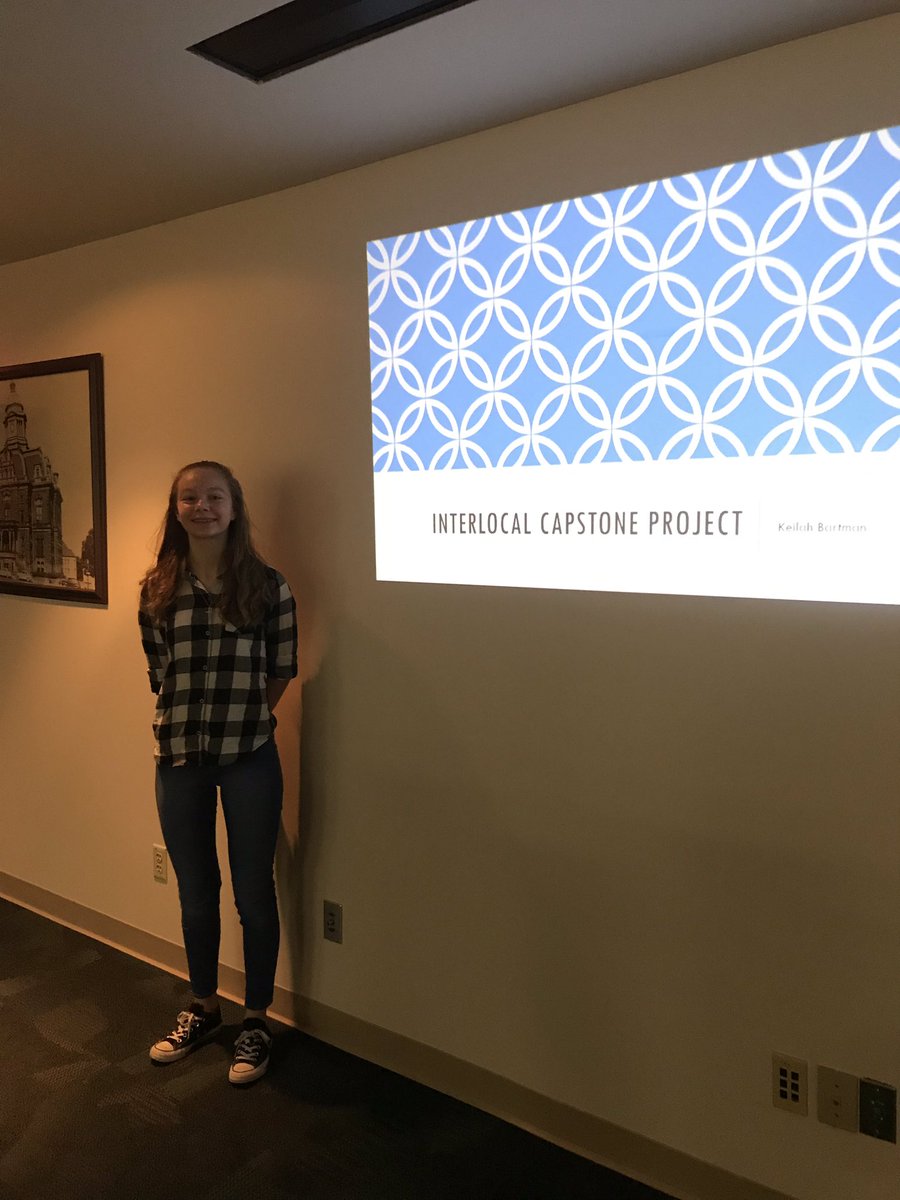 gointerlocal's tweet photo. So proud of Interlocal students who wrapped up our year-long program with presentations which touched on connections between site visits and global topics, their own reflections, and how they will use the knowledge they gained in college, career and beyond! #globalcommunity https://t.co/H5yrwPLvcB