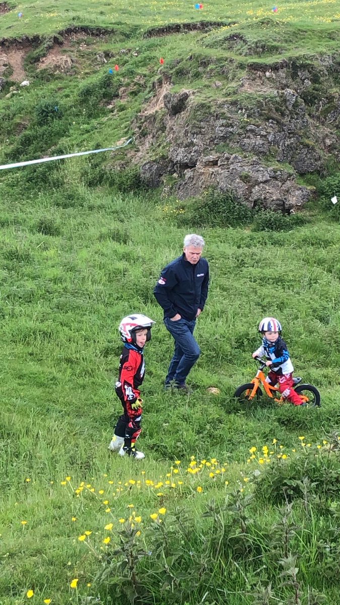 MrsDibs08's tweet photo. Round 1 of The midland &amp; mini champs Oset Cup today, It was Archie’s 2nd trial &amp; for us we just want him to have fun, Archie had the best day.
Noah was behind him at every section on his balance bike🤣 Thankyou PopPops for a great day and to the club and observers ✨@jamesdabill https://t.co/hVXNQDOxFU