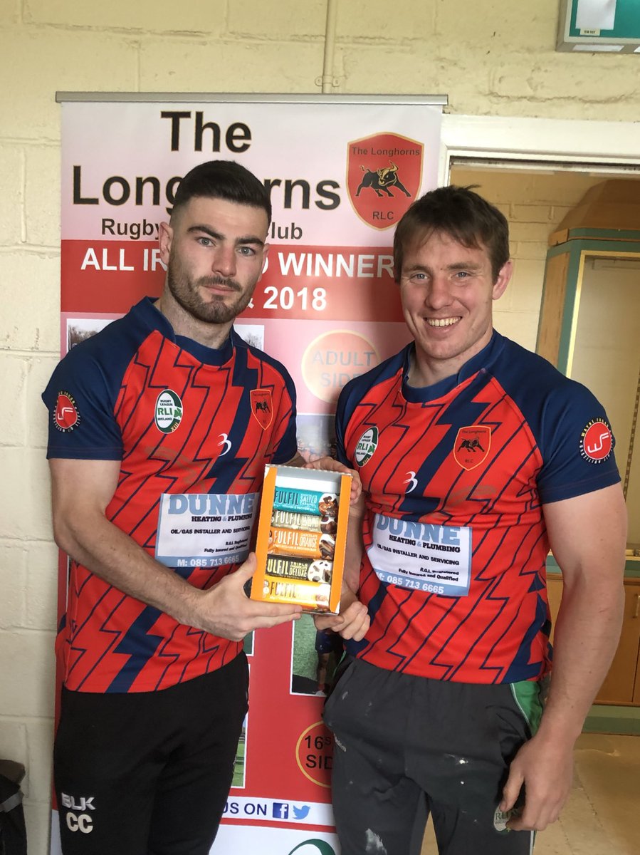 Big thanks to platinum supplements for their continued support of Longhorns RL -stuffs definitely working judging by the size of these 2 😎✌🏻☘️👍🏻