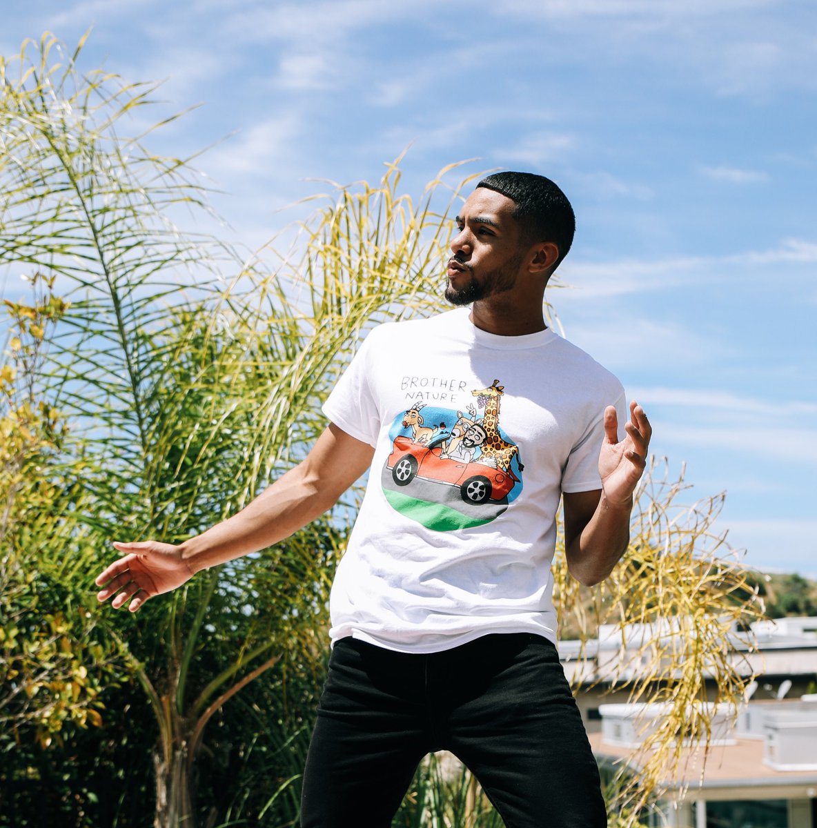 BrotherNature's tweet photo. First collection of the merch line is out now! Part of the proceeds will go to a charity that I hold near and dear to my heart. RT for a chance to win a free piece ❤️ https://t.co/3TF0wkTdyt