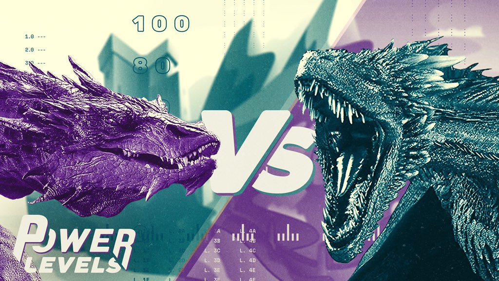 screenjunkies's tweet photo. Is #GameofThrones Drogon more powerful than #TheLordOfTheRings Smaug? What about #HarryPotter's Hungarian Horntail? We put them all to the test using science in our new show #PowerLevels - https://t.co/3HSEjAJr2n https://t.co/8mNw4VcYwm