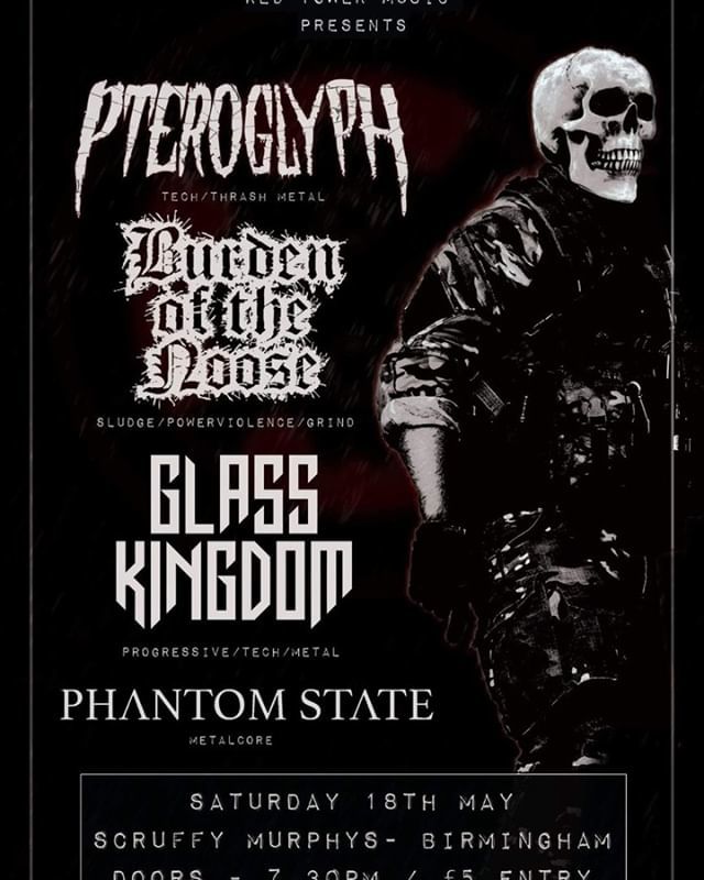 Last minute addition to this gig. Brum folk we're at scruffys tonight. Up the tired lads