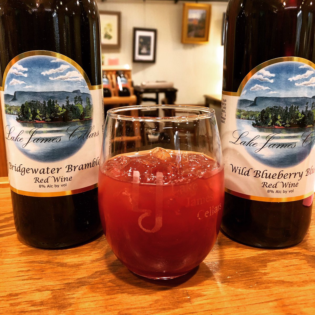 LakeJamesCellar's tweet photo. When the yard work is done, come by for a refreshing glass of sangria!!!!

#LakeJamesCellars 
#NCWine https://t.co/HTrAflHC8o