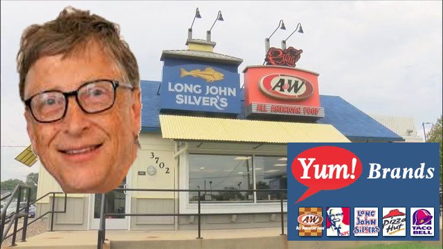 CensoredSammi's tweet photo. I've got issues, today. I was digging through the #MegaMemes last night & I find that #ComputerGeek turned #VaccinePusher and #DepopulationKing #BillGates is trying his hand in #FastFood. People are rejecting #Vaccines, so we'll do it THIS way??? 🤷♀️Thoughts & ideas? https://t.co/Wt89T5cxlc