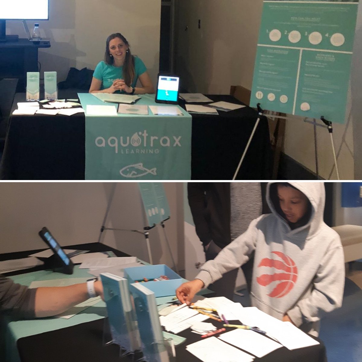 AquaTraxLearn's tweet photo. Come visit researchers and aquatrax team @MuseumofNature water gallery to learn about tracking fish around the world and bringing that data into classrooms ! @SJC_fishy @Sci_Od @NSERC_CRSNG #OdySci #fishsci #ScienceSaturday #stem #education #lessonsplans https://t.co/e2a9Dnc594
