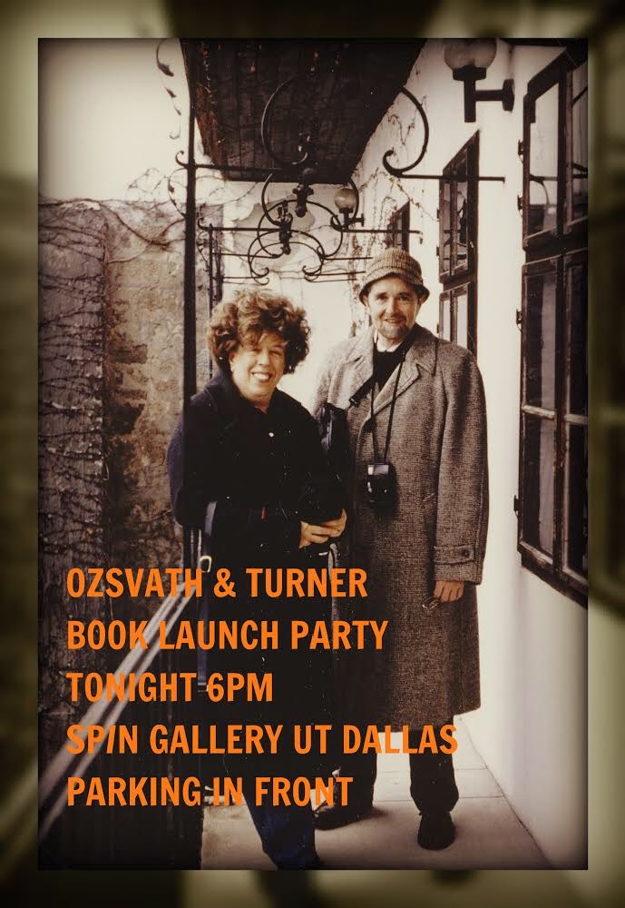 OK, We couldn’t resist. Ozsváth &amp; Turner from the way back. ❤️PS See you tonight! <a href="/UTDallasArts/">Bass School at UT Dallas</a> <a href="/DeepVellum/">Deep Vellum</a>