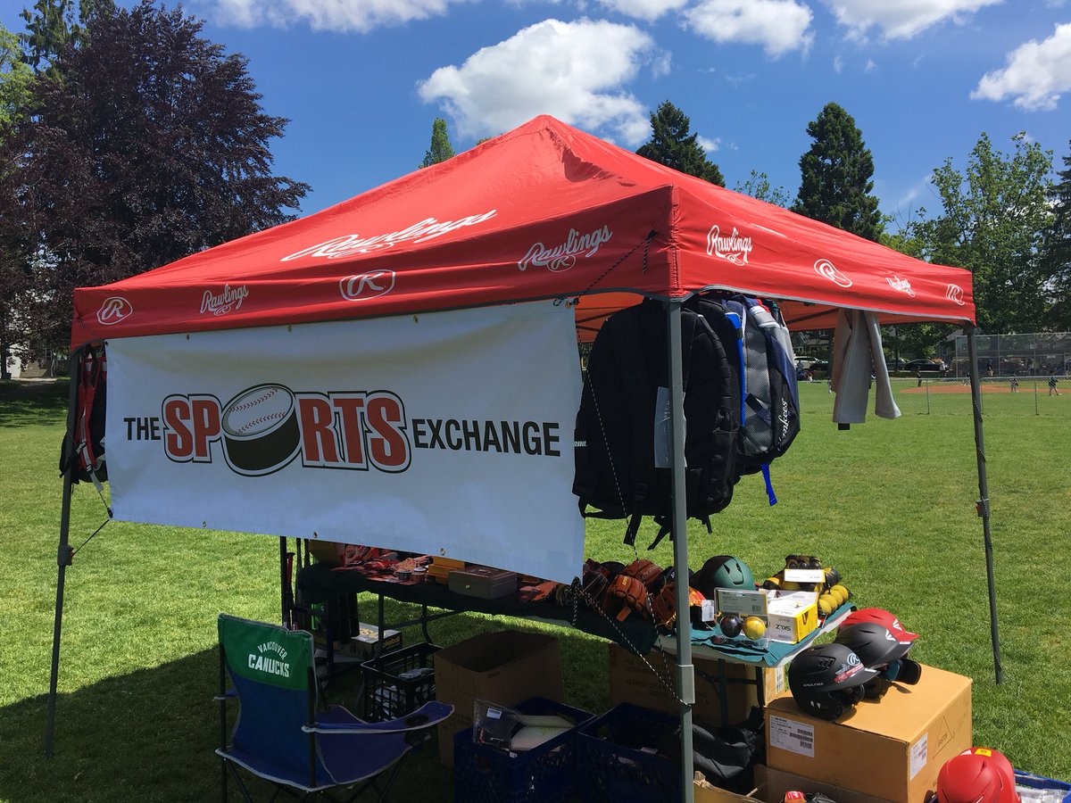 The Sports Exchange is on location at Dunbar Park for some #littleleaguebaseball come on down and enjoy the sunshine! #batterup #playball