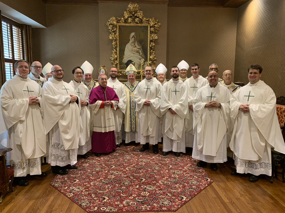 DIOCESEofCLE's tweet photo. Congratulations to our newest priests. https://t.co/EtYpPZm9r1