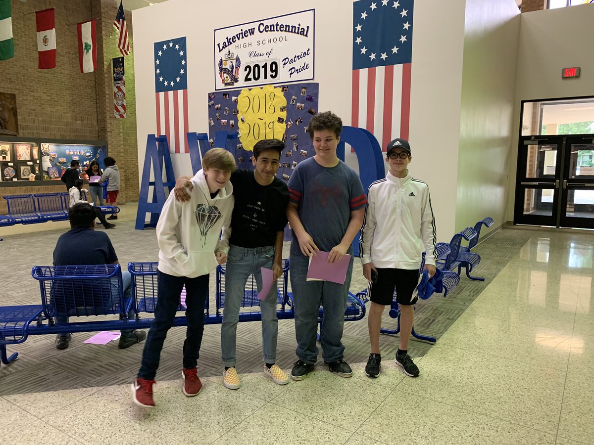 It’s new Collegiate testing day <a href="/LCHS_Patriots/">Lakeview Centennial Patriots 🎓</a>