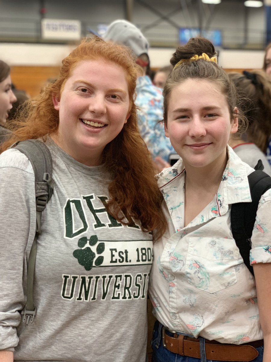 Congratulations Elizabeth &amp; Lizzy!
#Miamisburg2019