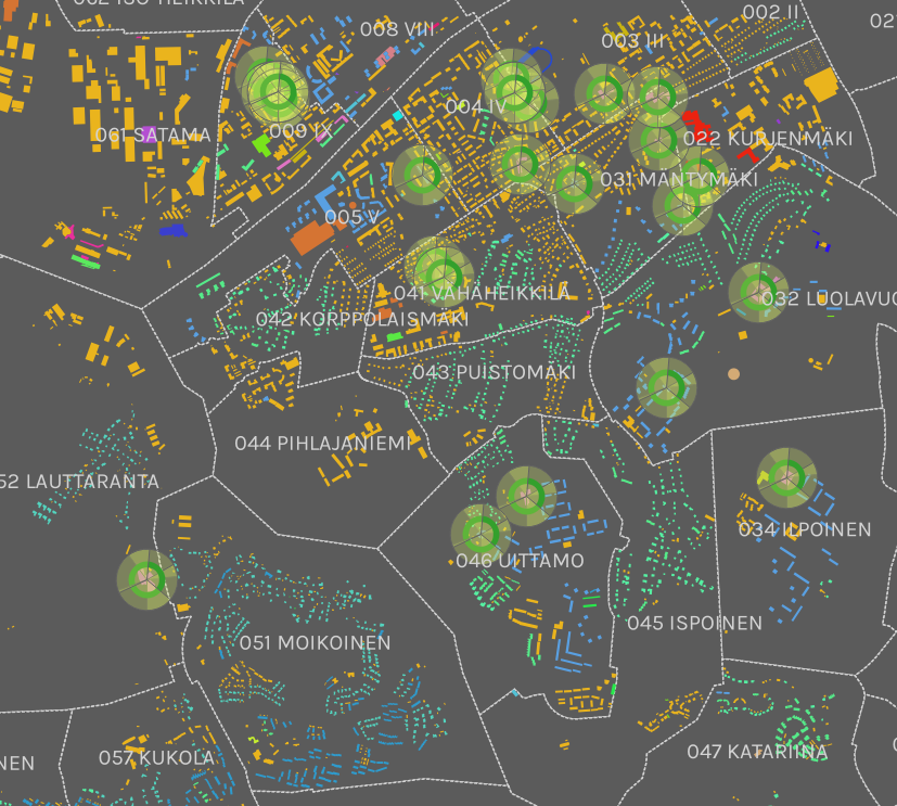 SannaJokela1's tweet photo. Fake maps continue - how cool would it be to have realtime information of energy consumption form different public sector buildings? This map is crappy, I know, but you get the point I think. #energyhackathon https://t.co/eRa277Msif