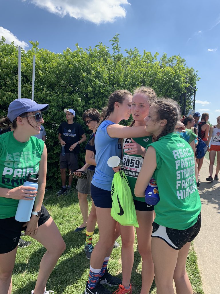 hawkscoachg's tweet image. Very proud of J. Buchanan and team! Ran tough and competed! Many more trips for her! #trackstate